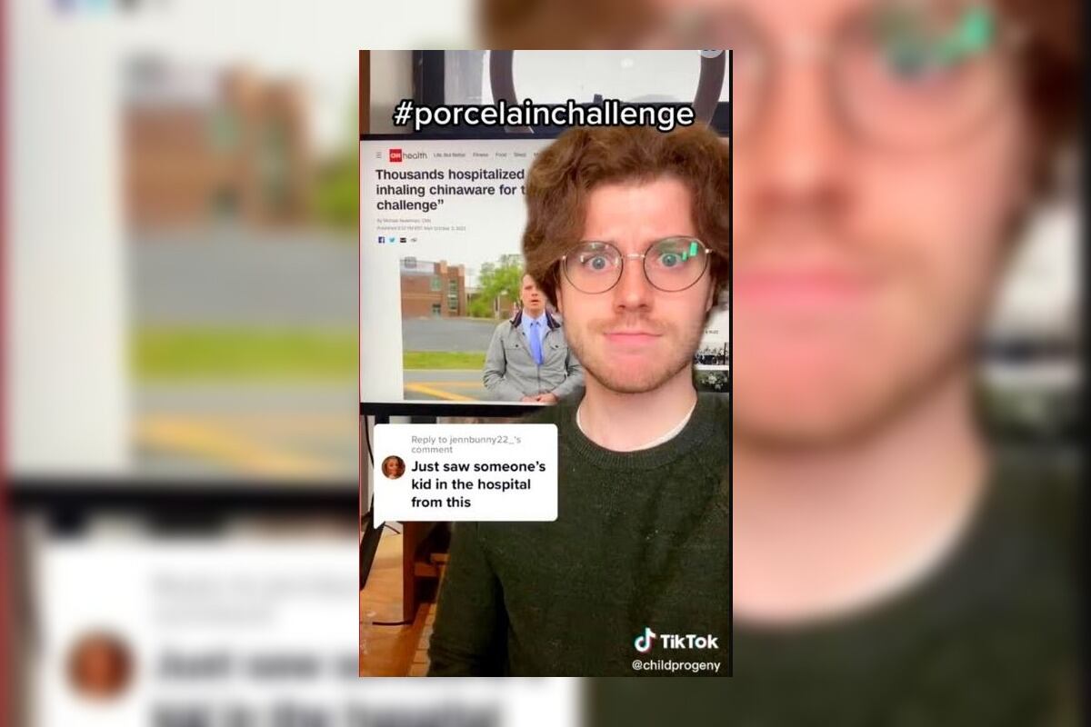 TikTok: en esto consiste el “Porcelain Challenge”, el falso reto para “asustar a los boomers”